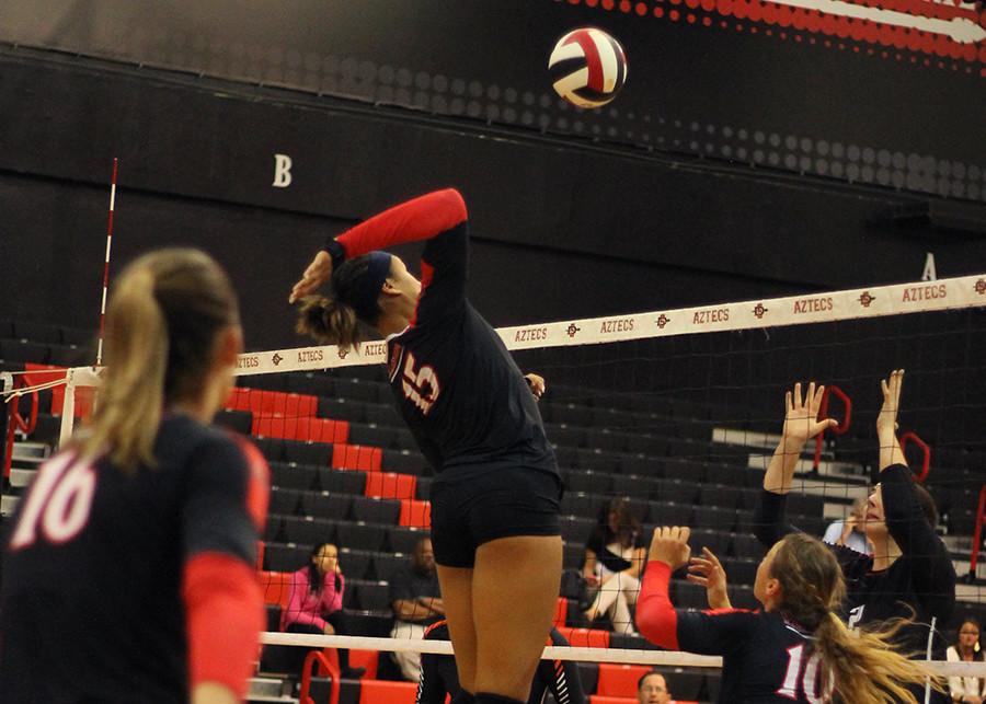 SDSU volleyball preps for Mountain West play against New Mexico, Air Force
