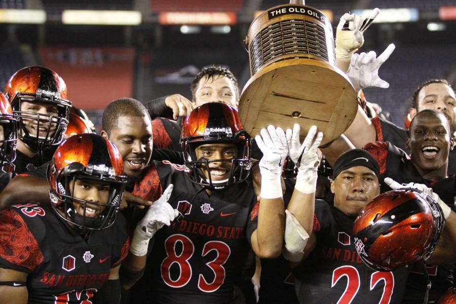 SDSU football beats Fresno State, takes back the Old Oil Can
