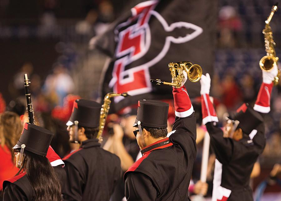 Marching+Aztecs+strive+toward+perfection+with+busy+schedule