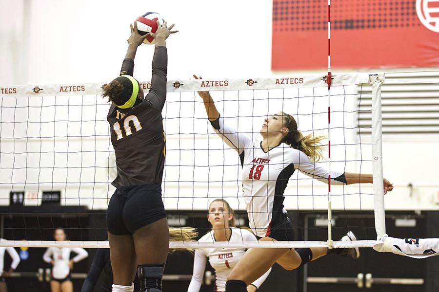 SDSU volleyballs road trips continue, face UNLV and Fresno State this week