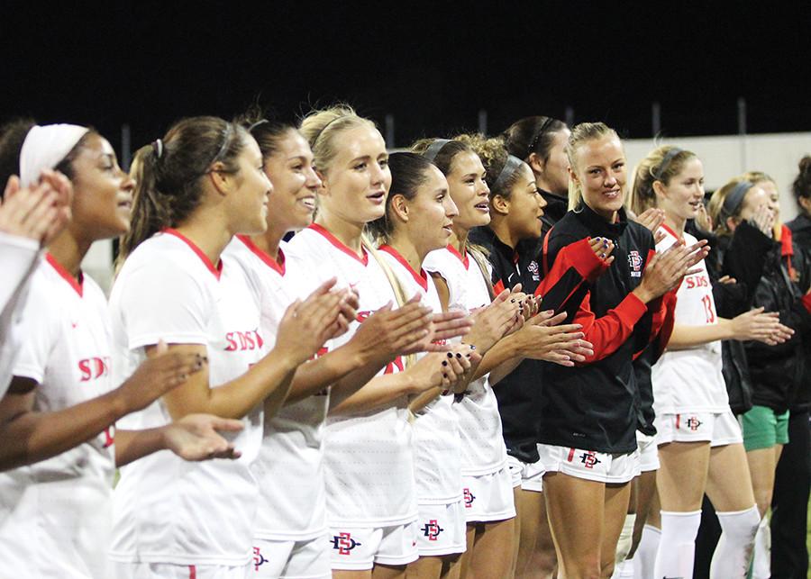 SDSU womens soccer will return nine of 11 starters next year