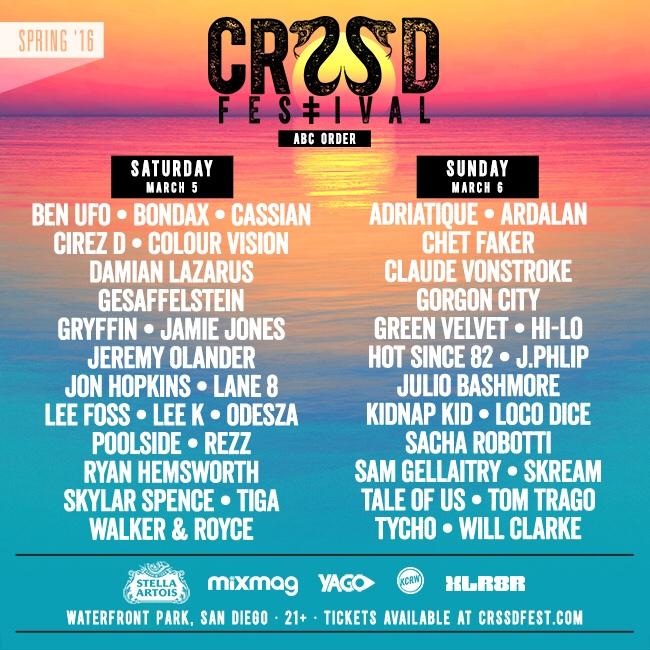 CRSSD Fest looks to exhilarate downtown San Diego with stacked lineup