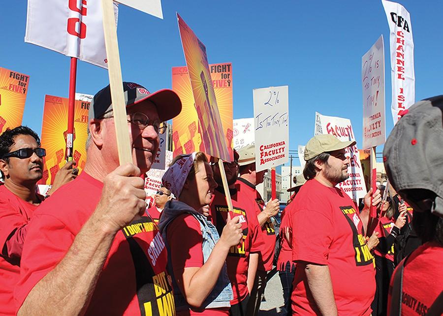 California Faculty Association leaders back union strike
