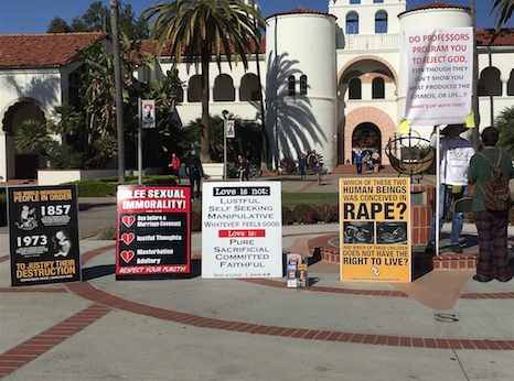 Stories from the SDSU street preachers