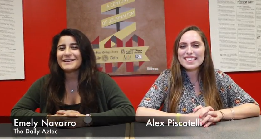 VIDEO: The Daily Aztec Newscast with Alex and Emely 3/2/2016