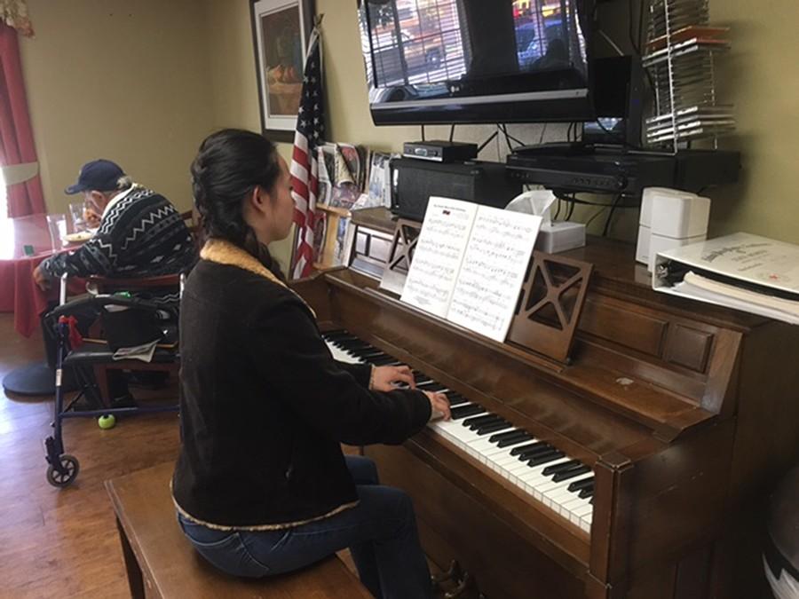 Student club returns to heal patients through music
