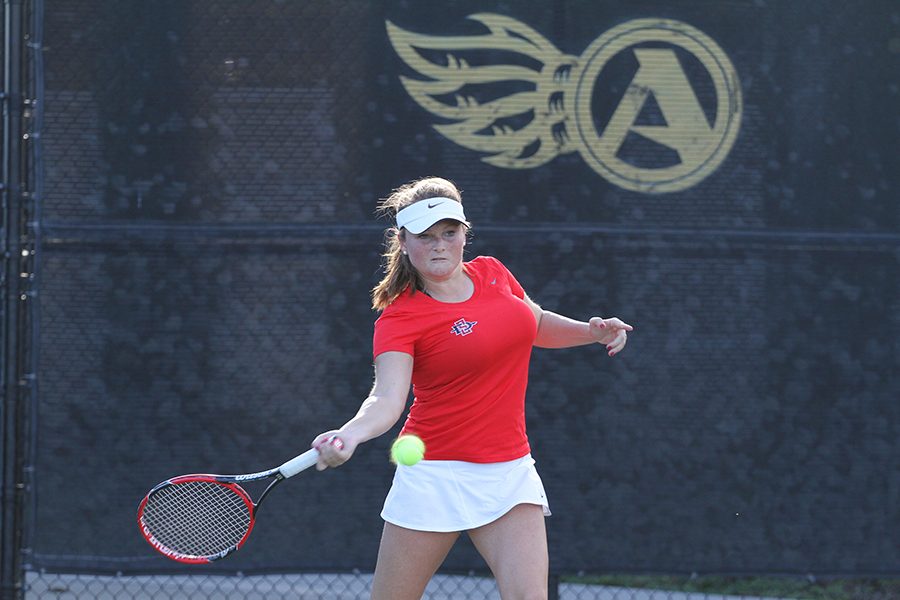 Well-traveled Hoorn getting ready to wrap up SDSU womens tennis career