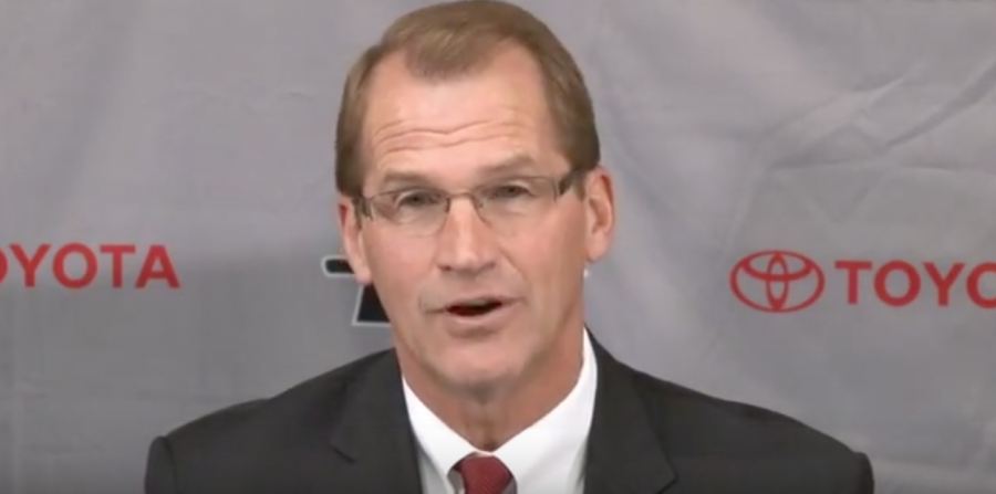 Jim Sterk resigned from his position as the Athletic Director at SDSU on Monday. Photo taken from youtube.