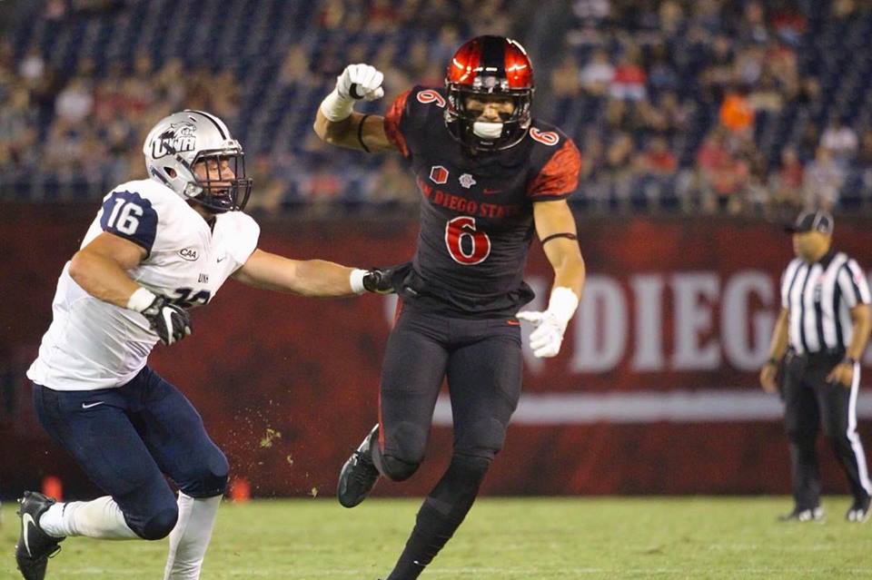 Former Aztecs Football Star is Redefining Himself Through NFL