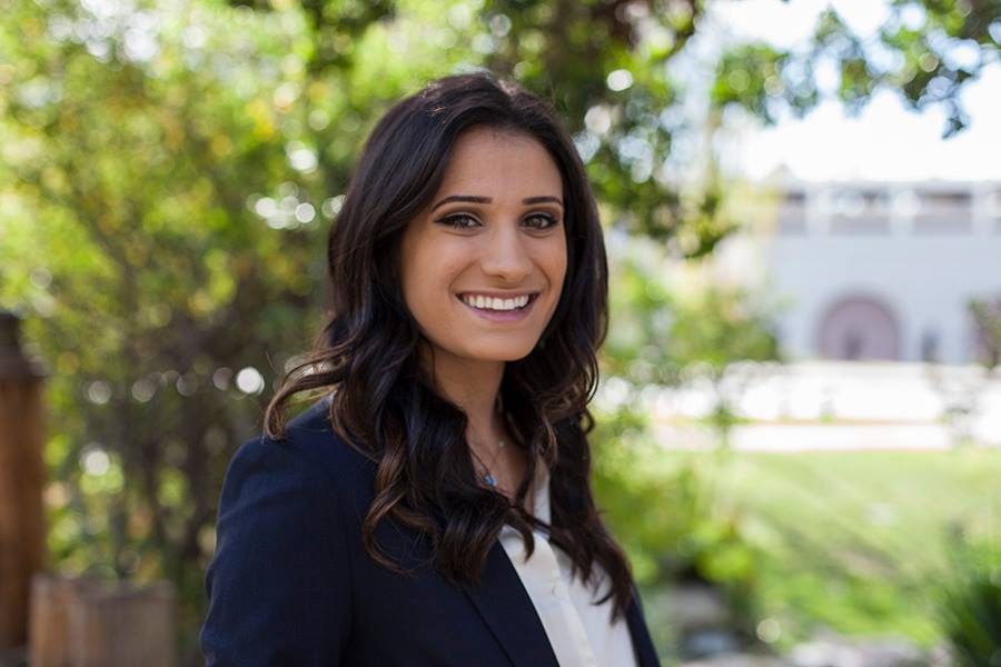Associated Students Vice President of External Relations candidate Carmel Alon