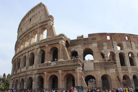 La arquitectura del Coliseo le llamo la atención a Navarro. 