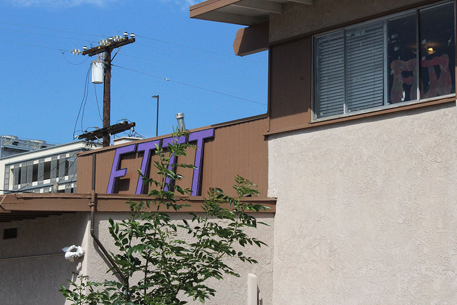 The fraternity house of Phi Gamma Delta, more commonly known as FIJI.