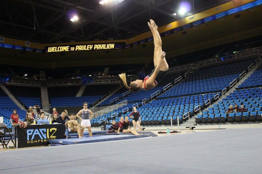 Marketing junior Nathalie Rojas competed in a meet held at UCLA last year. 
