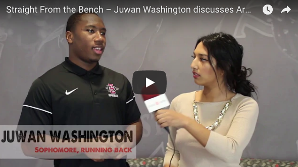 Straight From the Bench – Juwan Washington talks Armed Forces Bowl
