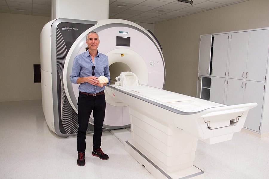 Martin Sereno, director of the MRI Imaging Facility at SDSU.