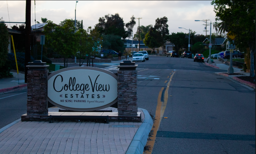College View Estates is one of many neighborhoods surrounding SDSU where students tend to rent single-family homes to live in with roommates.