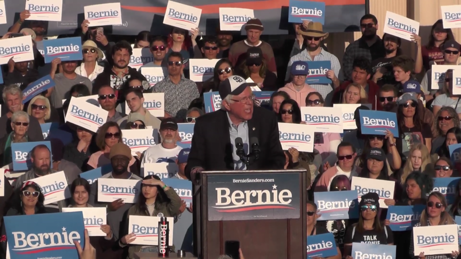 Bernie+Sanders+rallies+voters+for+2020+campaign