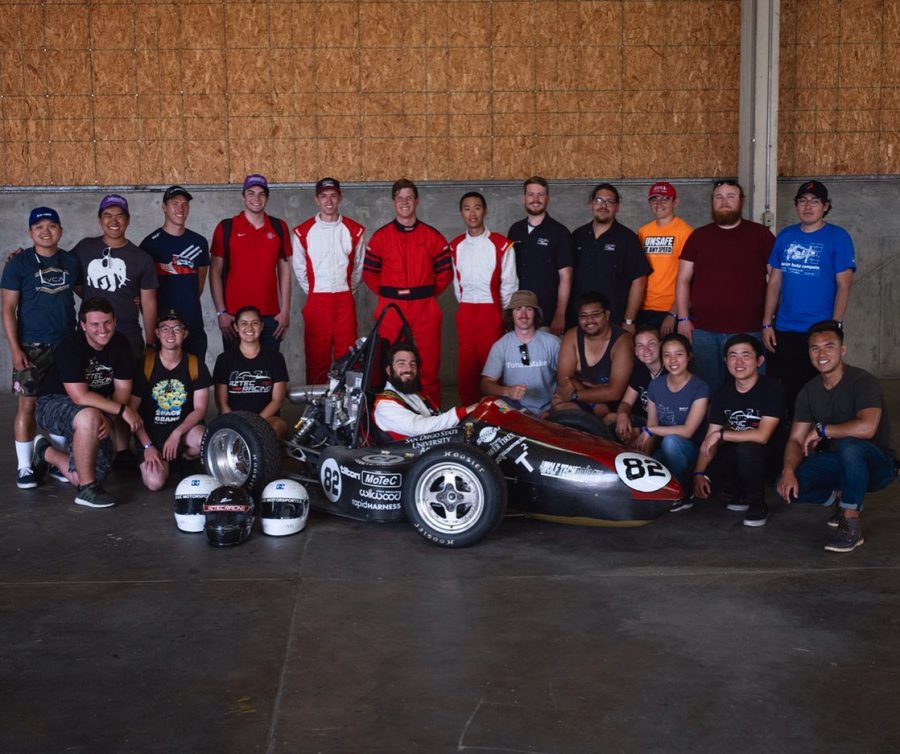 Aztec Racing is looking to improve this year after placing 28th out of 76 teams at the annual Formula Society of Automotive Engineers in June.