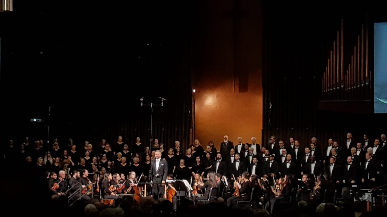 Powerful orchestra concert pairs last words with music – The Daily Aztec