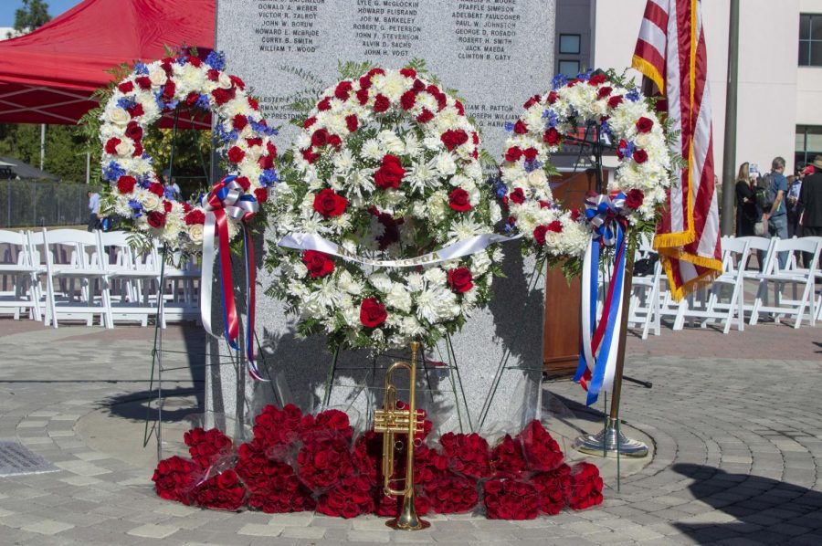 Annual wreath-laying ceremony honors fallen Aztecs