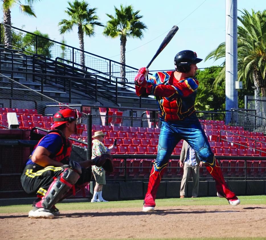 Halloween baseball game features all-time great costumes