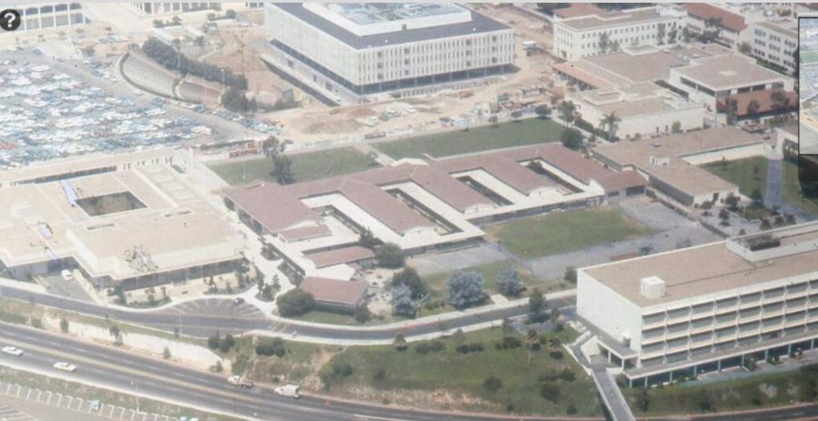 This is an old picture of the school where SDSUs campus is now.