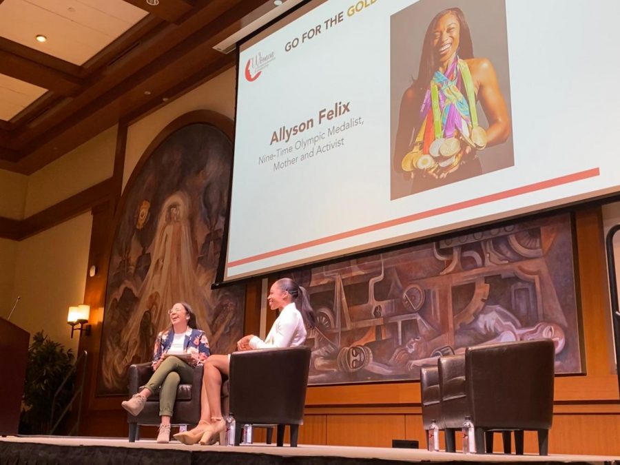 The Women in Business organization invited nine-time Olympic medalist and the most decorated track and field athlete in history, Allyson Felix, to headline the fourth annual Women in Entrepreneurial and Leadership Forum.