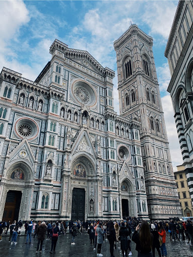 The Florence Cathedral in Florence, Italy, a country that has been hit with the third most coronavirus cases worldwide.