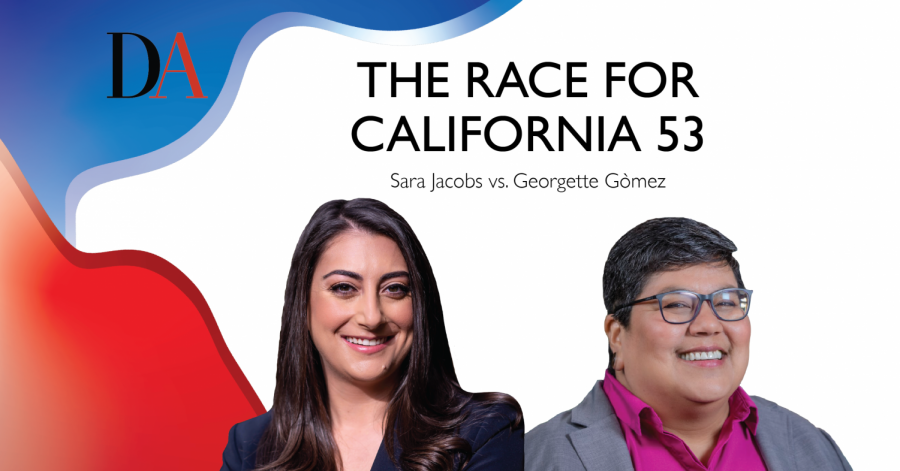 Democrats Sara Jacobs and Georgette Gòmez are both running to represent Californias 53rd Congressional District, a seat held by Democrat Susan Davis since 2003.