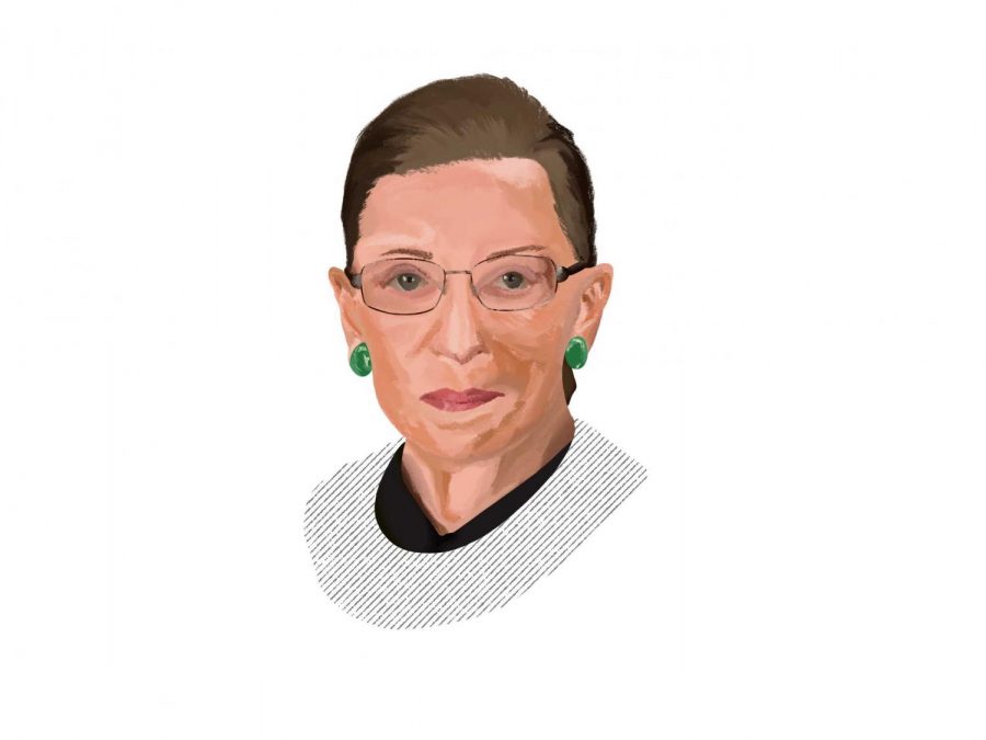 Ruth+Bader+Ginsburg+was+nominated+by+President+Bill+Clinton+as+an+Associate+Justice+of+the+Supreme+Court+in+1993.+Her+tenure+lasted+27+years%2C+until+she+passed+away+on+Sept.+18.