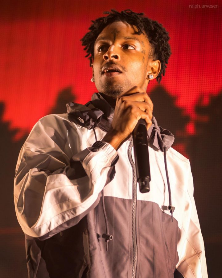 File:21 Savage 2018.jpg by Ralph Arvesen from Round Mountain, Texas is licensed under CC BY 2.0
