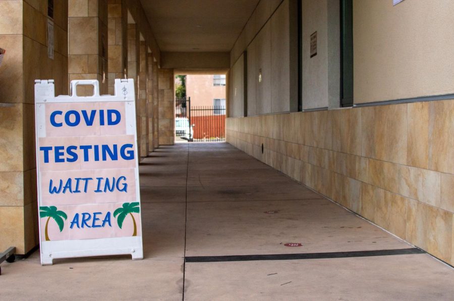 San Diego State students, faculty and staff can get tested for COVID-19 for free by appointment at Student Health Services at Calpulli Center. 