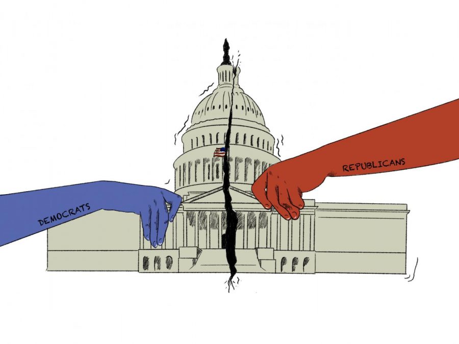 United States division sparked by both sides of the political spectrum