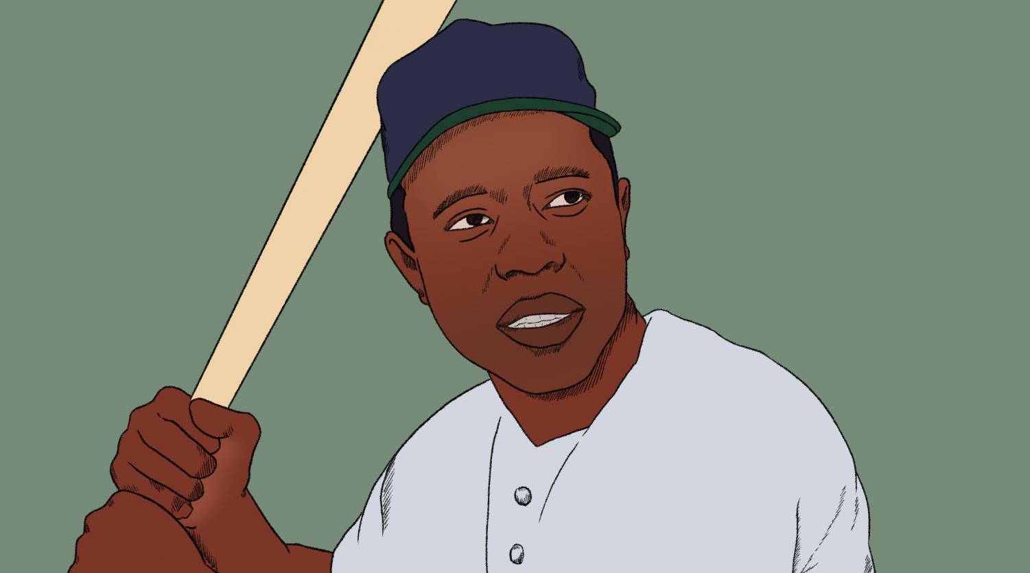 Hank Aaron  Drawing MLB Players Until The Start Of The Season : r/baseball
