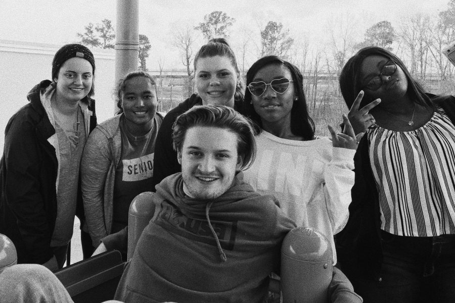 Pictured (left to right) Ashley Luckett, Sarah Allen, Bailey Kirkland, Aaliyah Alexander, Kendra Williams and Jackson Hale. Photo provided by Aaliyah Alexander.