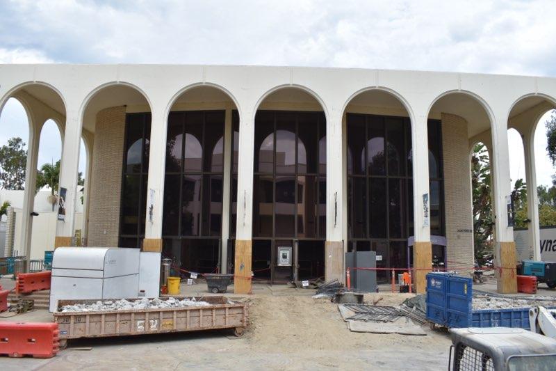 The Conrad Prebys Second Stage Theatre construction is underway and is scheduled for completion in 2023.