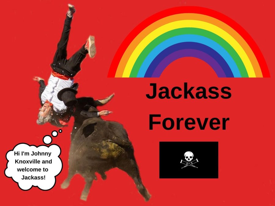 Jackass+Forever+is+a+fun+continuation+of+the+Jackass+crews+history+with+bravely+stupid+stunts%2C+showing+that+their+old+age+is+no+obstacle+for+their+careers.