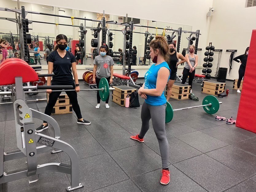 With the help of SDSU Girl Gains, many women on campus have found safety and a community at the Aztec Recreation Center (ARC), growing the clubs membership to over 100 members who lift weights regularly.