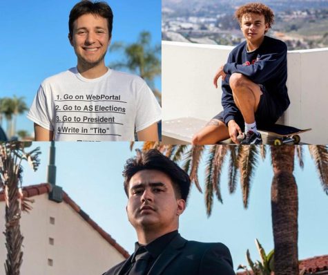 Three write-in candidates to choose for A.S. President