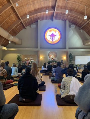 Delta Beta Tau holds meditation sessions every Wednesday at the Hillel center, centered around learning and encompassing principles. 