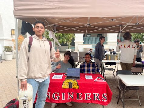 Members of Sigma Phi Delta participated at the club fair.