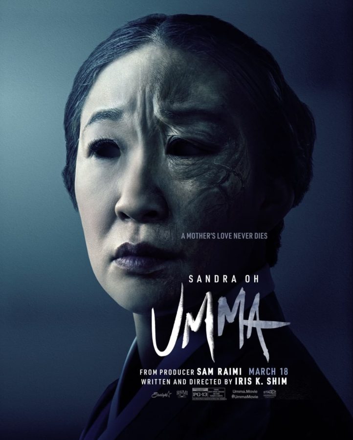 The poster for Umma was not released until less than a month prior to the films release, which caused many to wonder why the film received such little studio promotion.