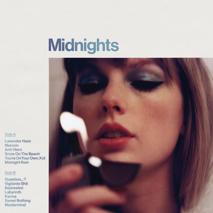 “Midnights” official album cover.