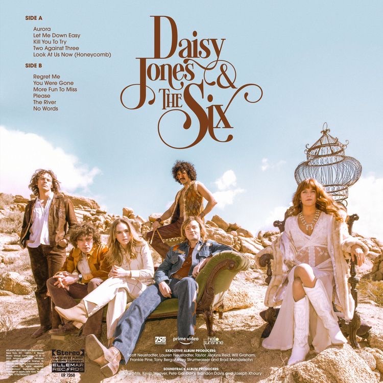 The album cover for Daisy Jones and the Six.