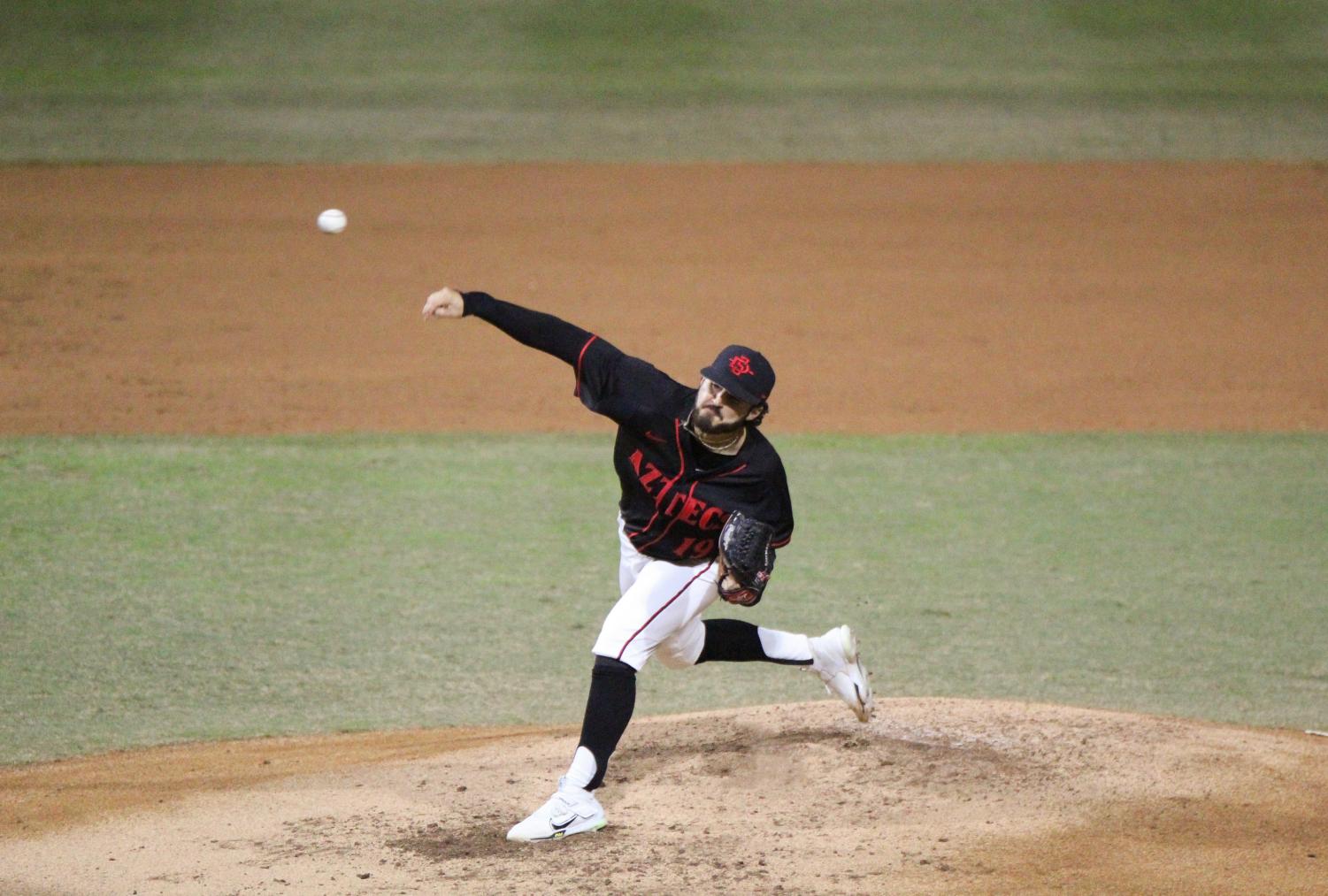 SDSU throws out the first pitch, 04/13/2023