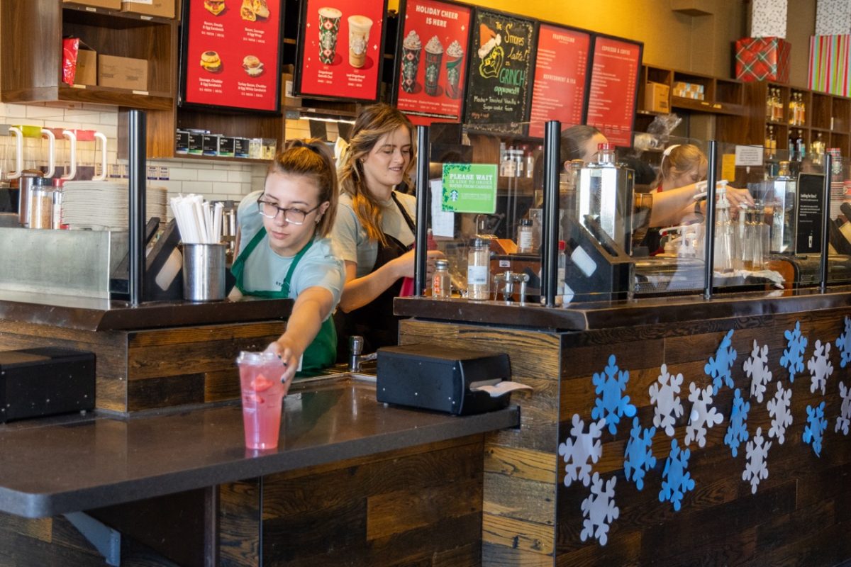 Starbucks is one of the most popular stores at SDSU, but its campus locations dont offer mobile ordering.