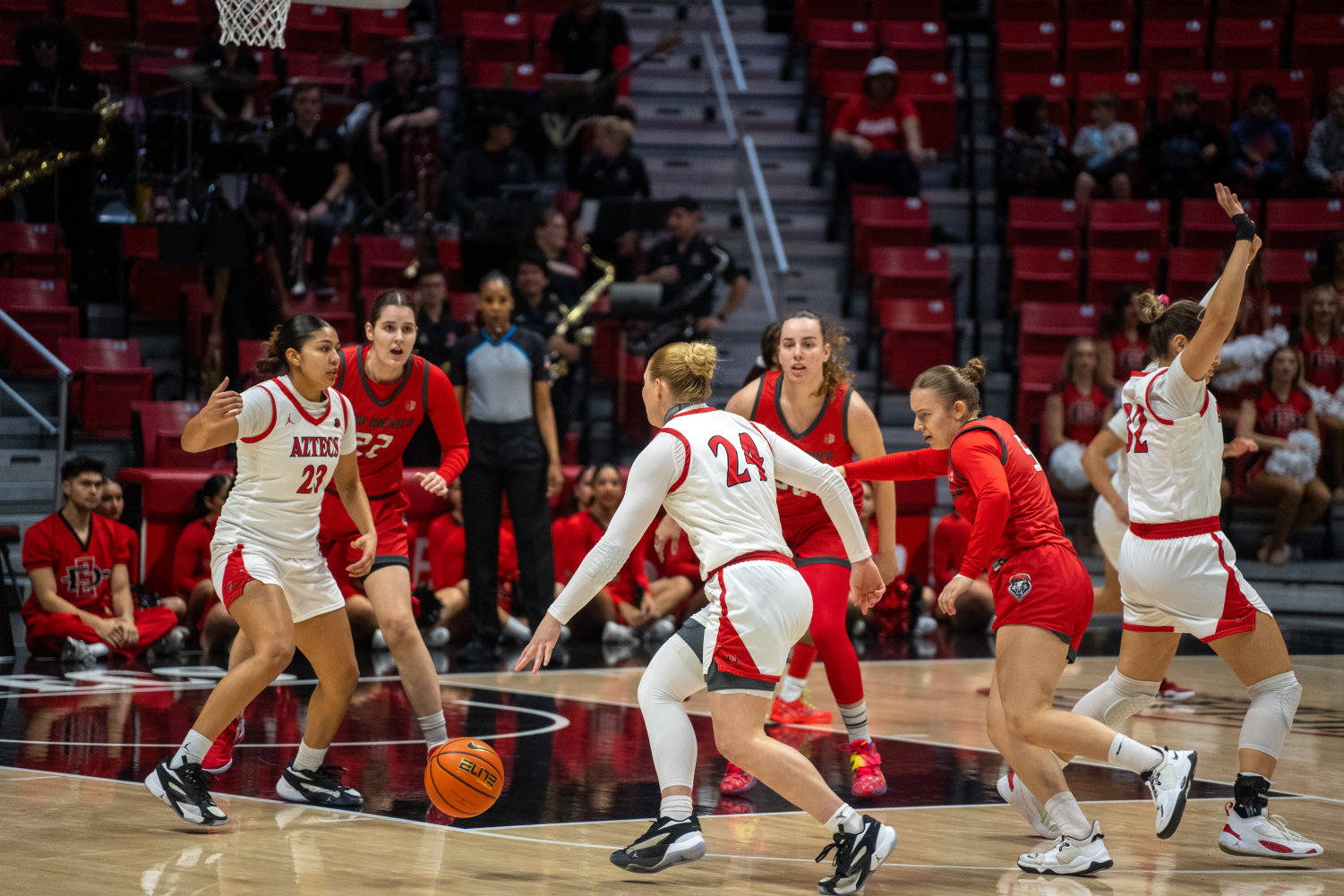 Women’s basketball advances to semifinals after win over New Mexico, 67-56