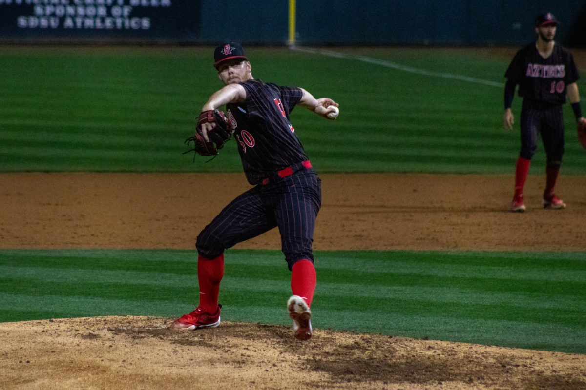 San Diego State pitcher Jacob Riordan made his first start in scarlet and black, backstopping the Aztecs 5-3 win over the Nevada Wolf Pack on Friday, March 8 at Tony Gwynn Stadium, The graduate transfer notched eight strikeouts and allowed five hits, three runs (two earned) and four walks in 6.0 innings pitched.