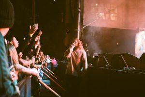 Hippie Sabotage performs at the Cal Coast Credit Union Amphitheater on March 29, 2024.  