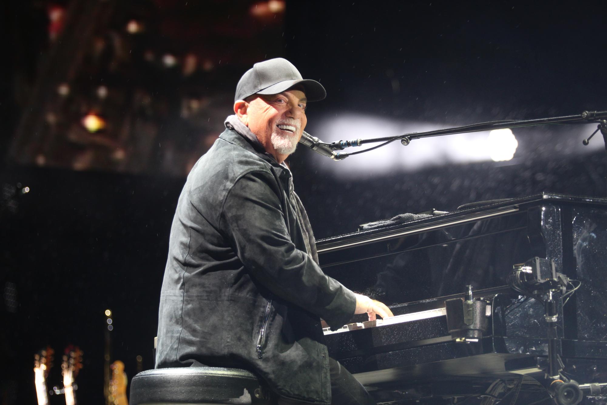 Billy Joel performs at Petco Park on April 13